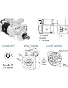 Motor De Arranque Ford...