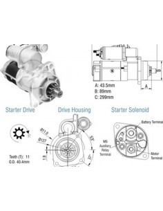 Motor De Arranque M.benz...