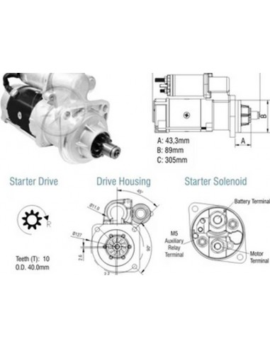 Motor De Arranque Vw...