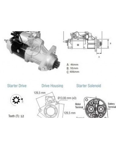 Motor De Arranque Vw 17320e,18310...