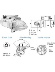 Motor De Arranque Ford...