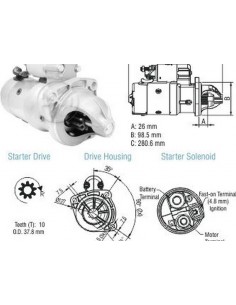 Motor De Arranque Agrale...