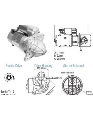 Motor De Arranque Ford Ranger 2.5 /...
