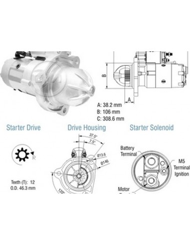 Motor De Arranque Vw...