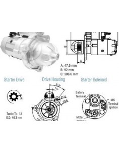 Motor De Arranque Ford...