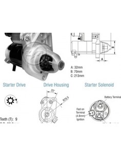 Motor De Arranque Honda...