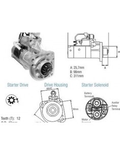 Motor De Arranque Vw/ Volvo...