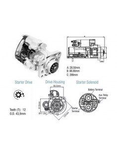 Motor De Arranque Vw 13180...