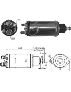 Solenoide 28 Mt (d. Remy) 24v
