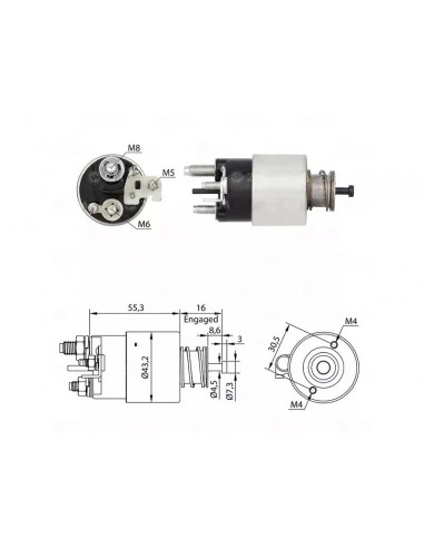 Solenoide Renault Duster / Sandero...