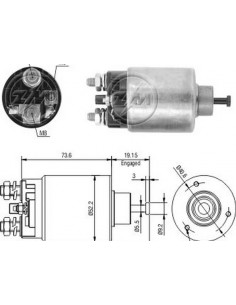 Solenoide Chevrolet Blazer 12v