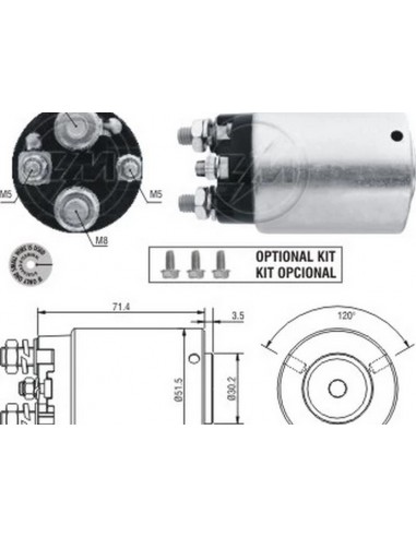 Solenoide Chevrolet Lumina-gmc-isuzu-...