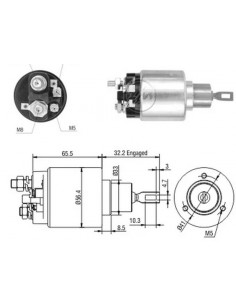 Solenoide M.benz Clase...