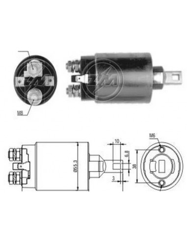 Solenoide Nissan-dodge-mazda Diesel...