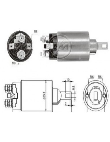 Solenoide Mazda Diesel-dodge...