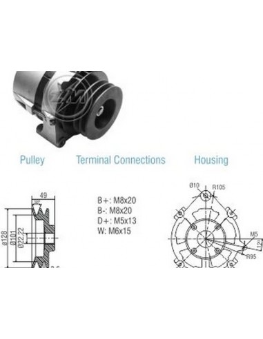 Alternador Omnibus El Detalle-m.benz...