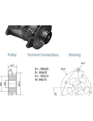 Alternador Scania F113/k113 Tipo T1...