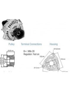 Alternador M.benz...