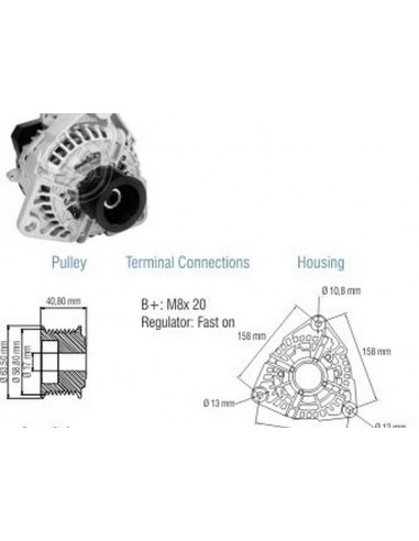 Alternador M.benz...