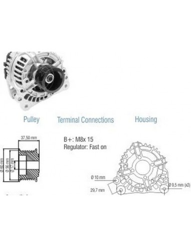 Alternador Alternador Vw Golf / Bora...