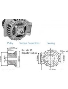 Alternador Renault...