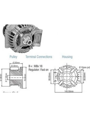 Alternador Renault...