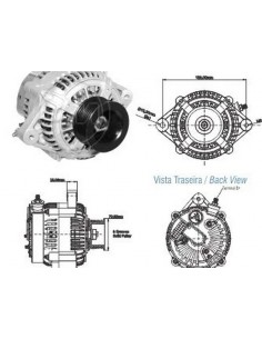 Alternador John Deere...