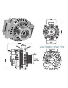Alternador Scania 230,...