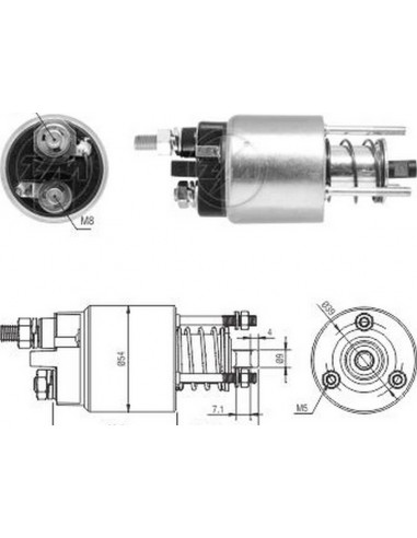 Solenoide A.romeo Mito- Fiat...
