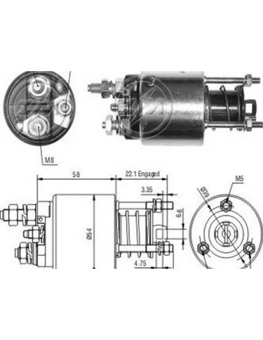 Solenoide Fiat...