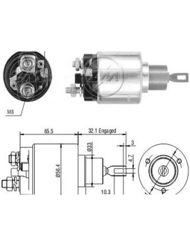 Solenoide Vw Saveiro,gol...