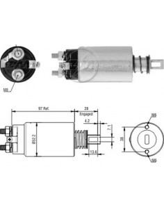 Solenoide Nissan Pick-up...