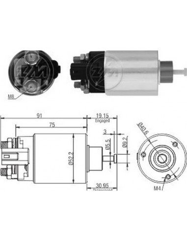Solenoide Hyundai Azera,veracruz- Kia...