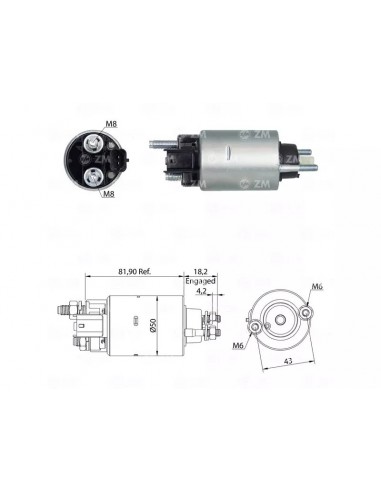 Solenoide Chevrolet Blazer Equinox...